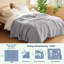 Couvre-lit 100% coton gaufré 239GSM-105682563-105682565