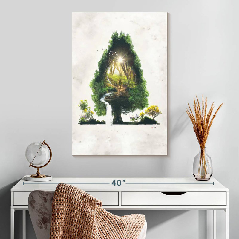 Kelan Road Not Taken, 30" H x 20" W