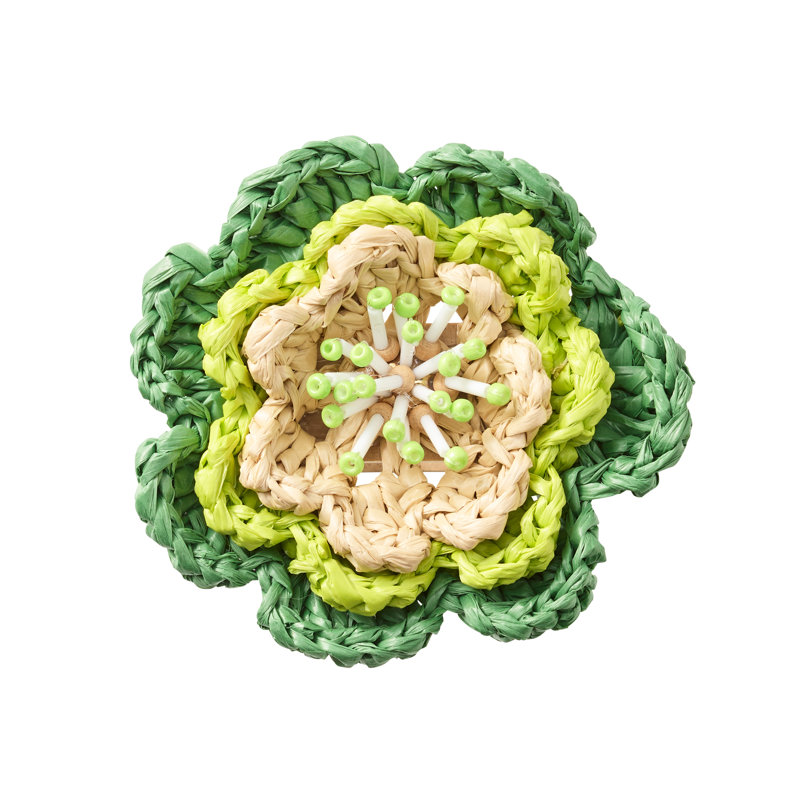Pareo Napkin Ring, Green/Lime