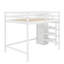 Lit mezzanine double avec garde-robe-76441294