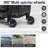Luggage,with front opening,TSA approved lock,hardshell suitcase,Grey