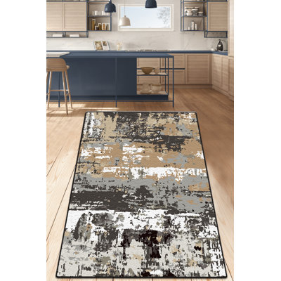 Antibacterial Hall Carpet, 100% Polyester, 39.4 x 59.1 inches | 10 mm Pile Height, 700 g/m² | Non-Slip Underside, Machine Washable at 86°F | Durable & Easy to Maintain for Home Entryways & Living Spaces