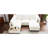 U-Shaped Modular With Movable & Adaptable Coffee Table - Hidden Charging Element, Comfy Padding Area, Strong Durability Guarantee Assurance Spot, Padding,-677328922
