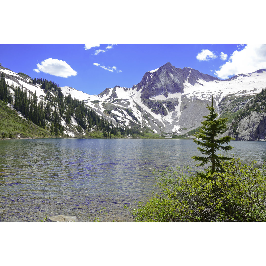 Leinwandbild Alpine Landscape