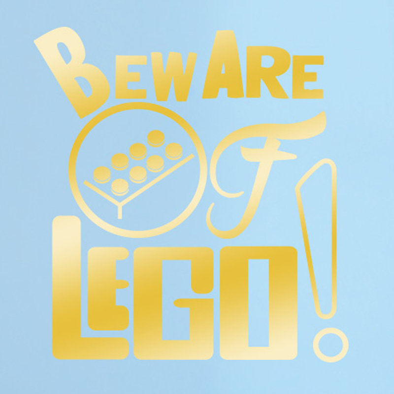 Wall Decal, Shiny Gold