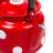 Red White Polka-Dot Enamel Kettle 3.7-qt