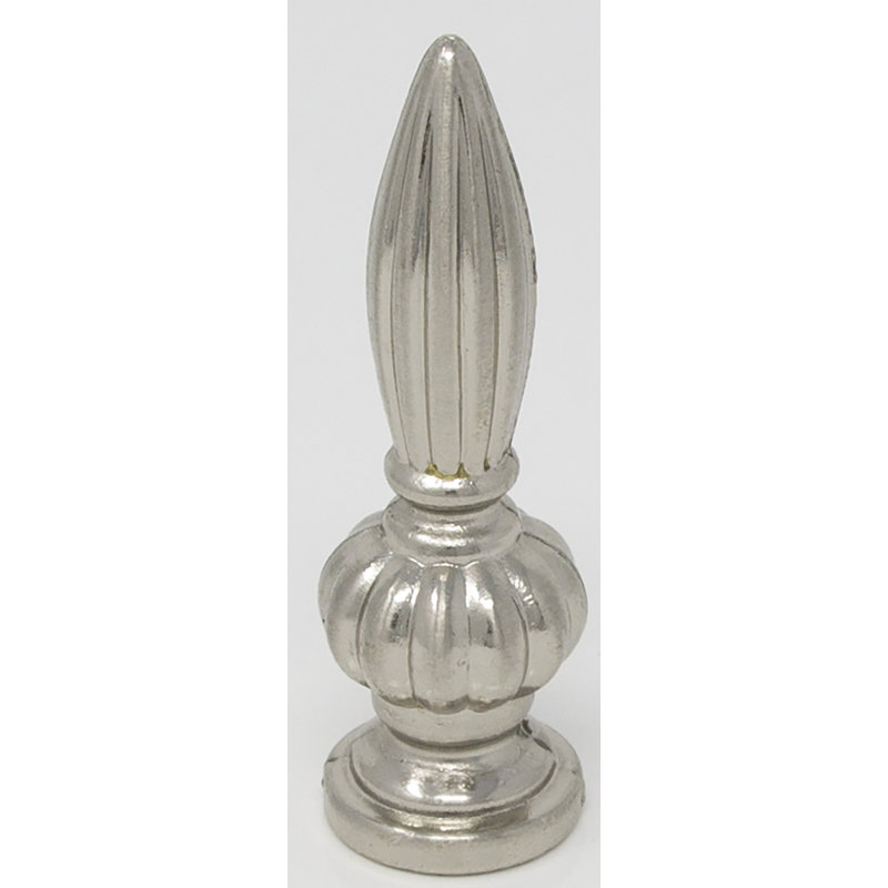 Faîteau de lampe Virgie, Nickel brossé