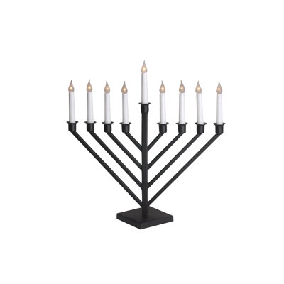 Stainless Steel Menorah