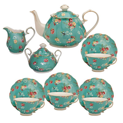 Grace's Tea Ware 32oz. Floral Teapot