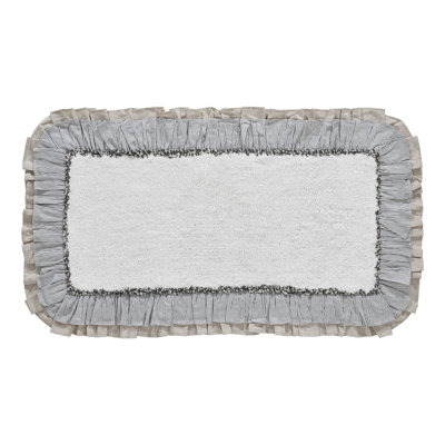 Ashmont 100% Cotton Non-Slip Bath Mat