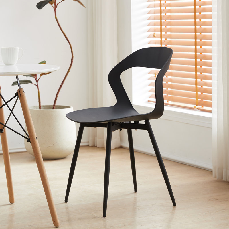 47.5cm H Side Chair, Black
