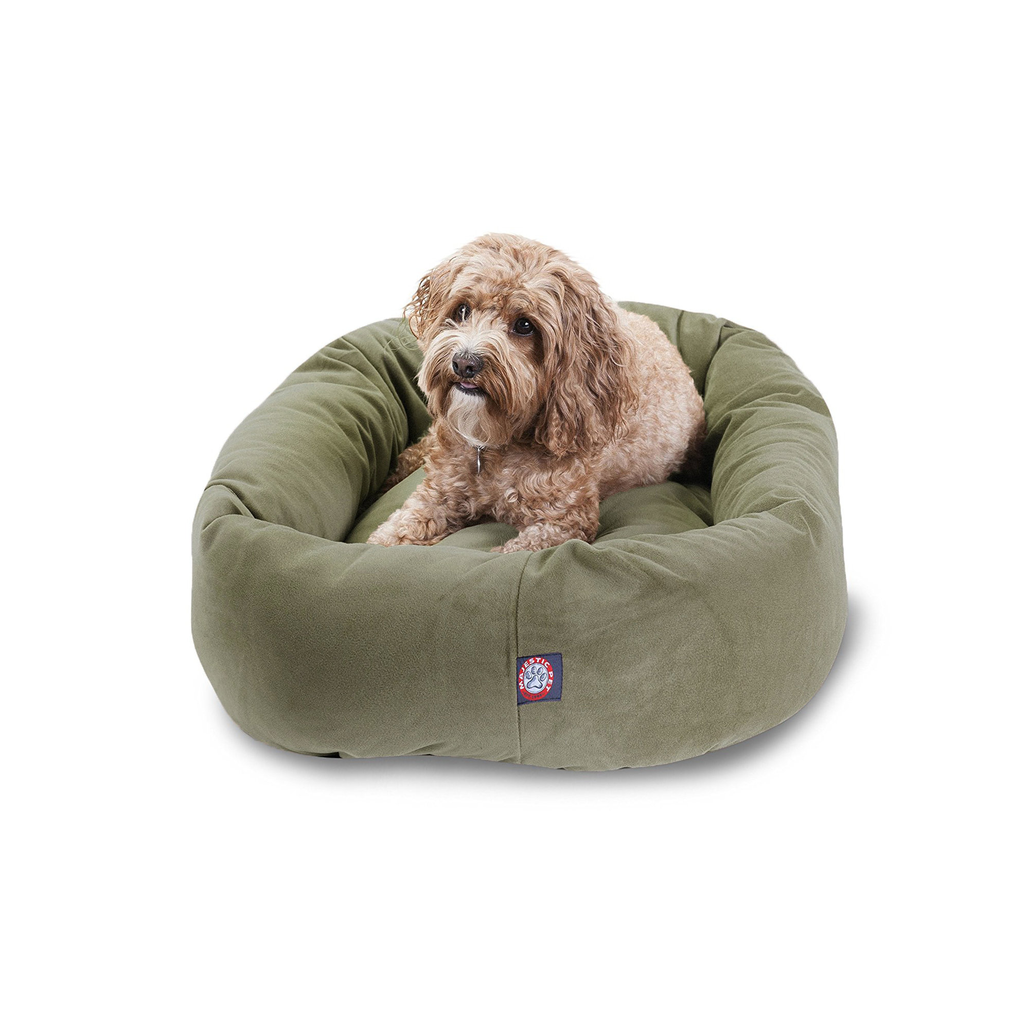 Pet Bed, Medium (18" W x 32" D x 8" H), Sage