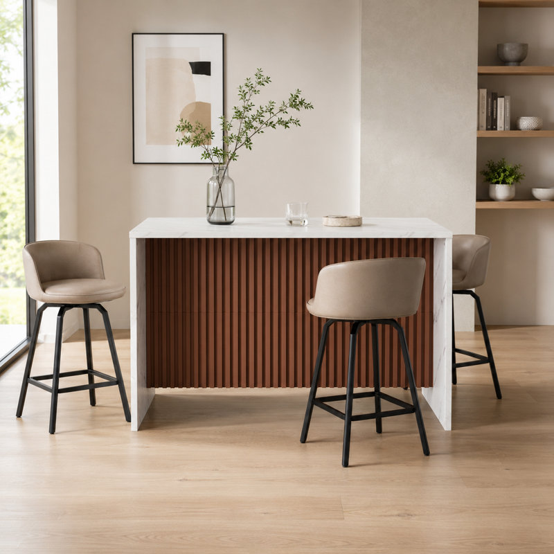 67" Rectangular Counter Height Dining Table, WFA-MBDT-WT-67