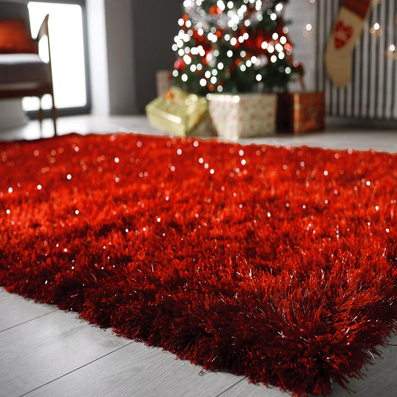 Fredrik Solid Colour Area Rug, Rectangle 60 x 110cm