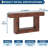 63-inch Narrow Console Table with Charging Station, 2-Tier Farmhouse Sofa Table for Entryway & Living Room-1131411767-1131411766