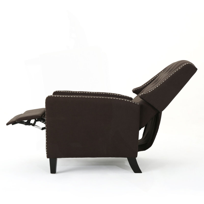 Classic Fabric Push Back Chair