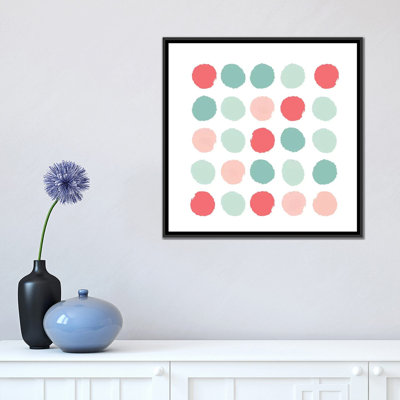 « joro points », impression sur toile