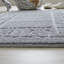 2 Piece Bathroom Rug Set Greek Key Pattern Bath Mat & Pedestal Mat Non Slip Rubber Back Soft Absorbent Mats-19840724