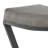 Bova Modern Backless Counter or Bar Height Barstool with Footrest in Metal and Faux Leather-41671422-23206439