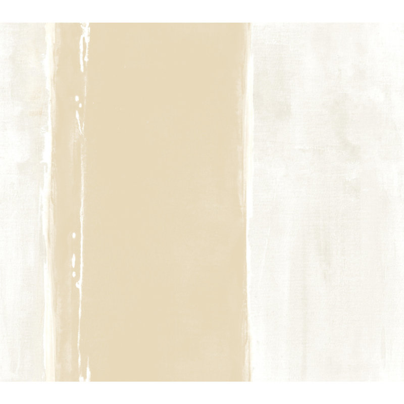 Striped Wallpaper Double Roll, Desert Sun