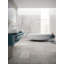 Blue Emotion 11.8" x 3" Porcelain Quarter Round Tile Trim in Gray