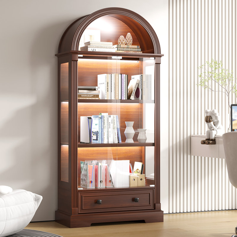 Display Cabinet, Brown