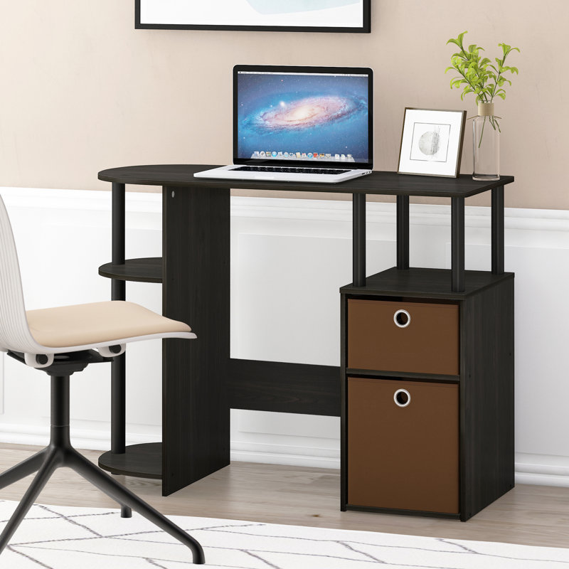 Bureau péninsule Lansing, Espresso/noir/brun