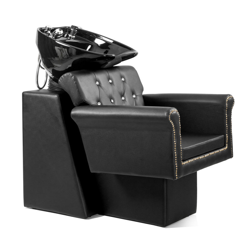 Fauteuil de barbier avec shampooing Backwash Salon Shampoo