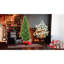 Arbre de Noël mince de 7,5 pi avec 1396 pointes Pe +, branches à charnières faciles à installer, support pour les petits espaces d'entrée, conception d'installation réaliste, bureaux de soutien