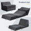 Compressed Sofa Bed - Fold-out Curved Bed Chair One Seater-275639961