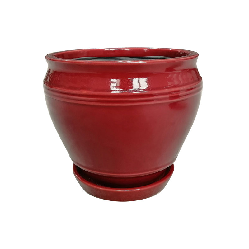 Boîte à fleurs 6,1 pouces Collins, Rouge