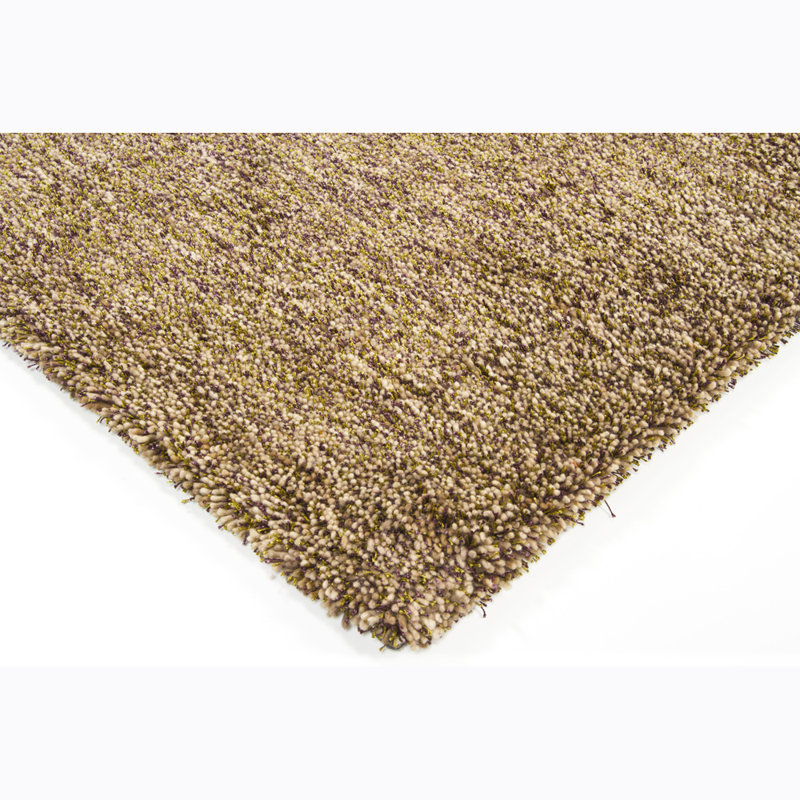 Sterling Hand Tufted Area Rug in Green, Round 7'9"
