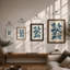 Camellia Study Botanical - Print-621503910-621503909