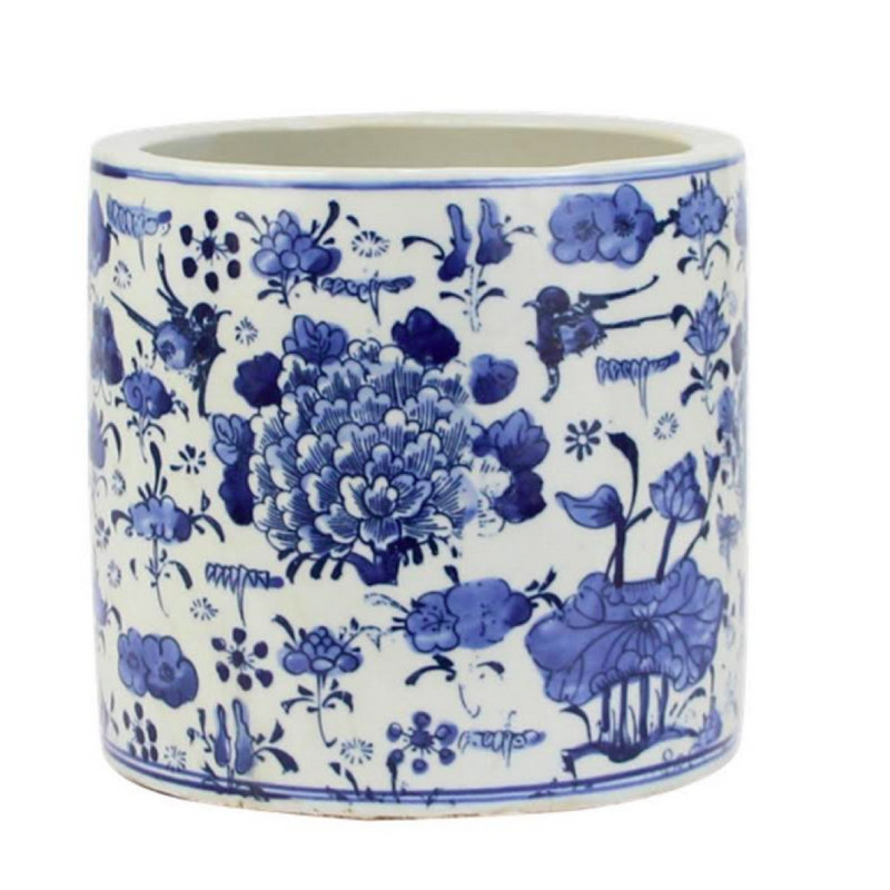 Round Ceramic Planter
