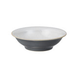 Elements Stone White Small Shallow Bowl