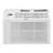 LG 6,000 BTU 115V Window Air Conditioner with Remote Control