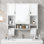 Armoire de rangement murale 35 po x 28 po