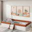 Lit de sol accrocheur avec clôture et escalier-507951948-507951949