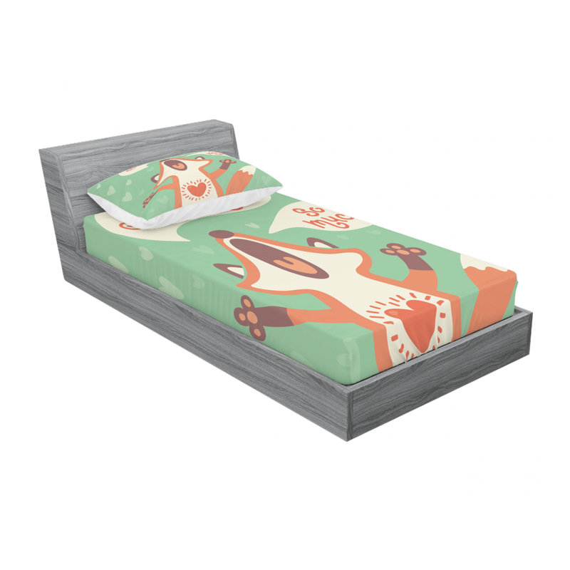 Microfiber Sheet Set, Twin XL Sheet Set with Fitted Sheet