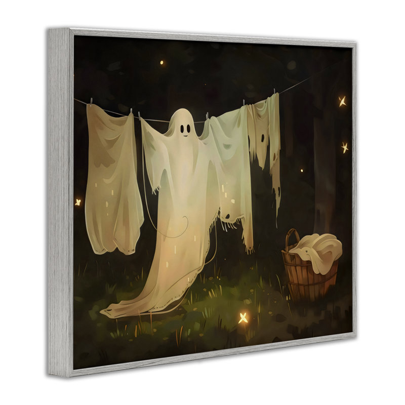 Halloween Halloween, H 16 po x l 20 po, Estampe numérique Farmhouse
