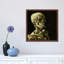 Head Of A Skeleton With A Burning Cigarette by Vincent Van Gogh - Painting on Canvas-945887135-945887133