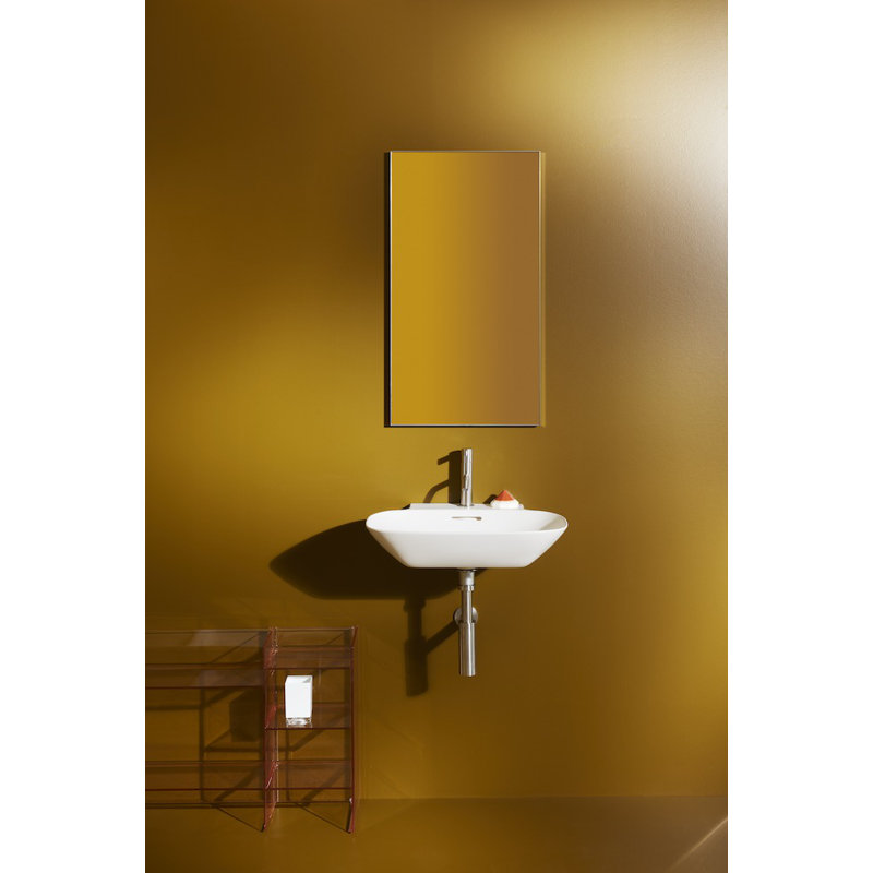 Ino 22.05'' L Bathroom Sink, Single Hole