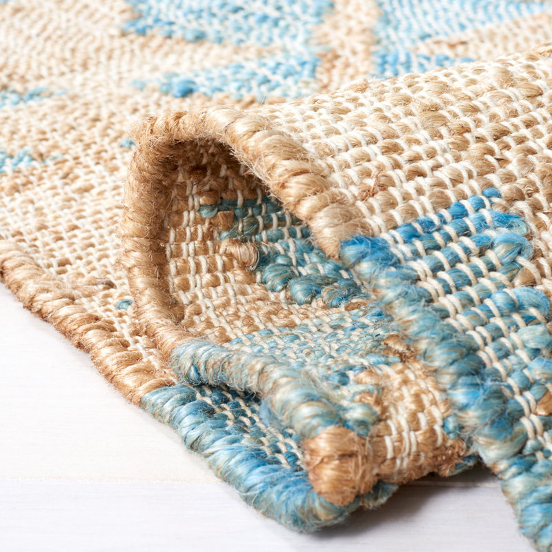 Kayleigh-Marie Kilim Flat Weave Jute Southwestern Rug, Rectangle 3' x 5'