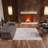 None Huguenot Area Rug Ivory Color-1525300349