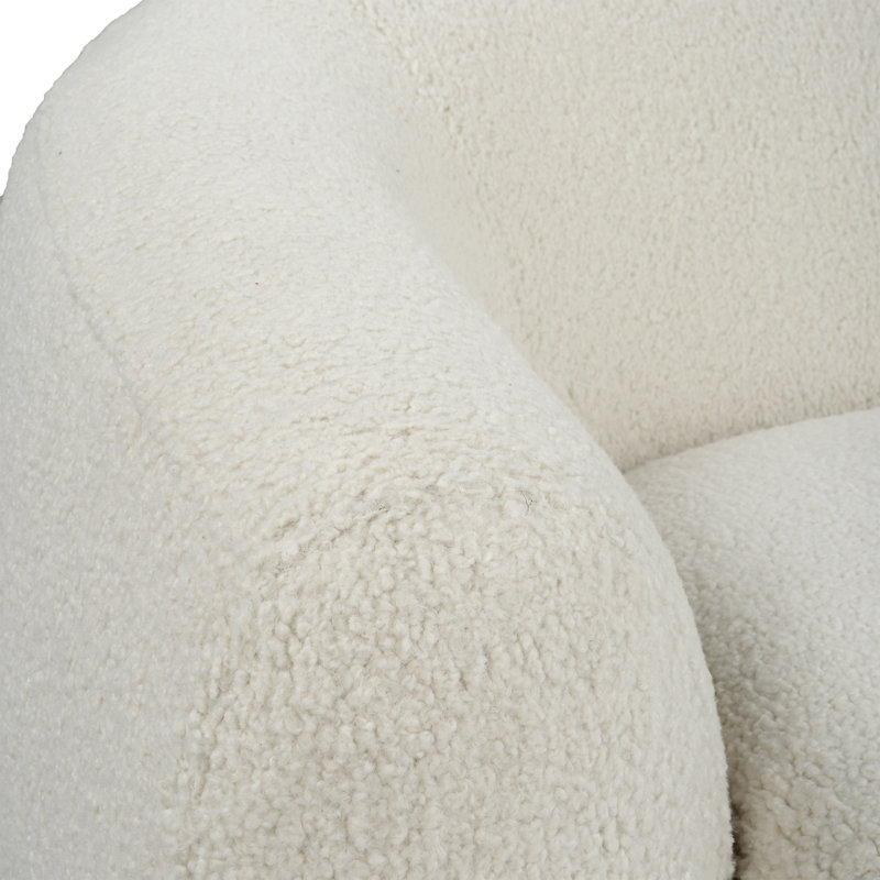 Dazion Upholstered Swivel Armchair