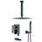 16 Inch Ceiling Mounted Shower System Shower Combo Set Shower Head with Hand Shower and Tub Spout-102381073