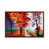 Classic Brown Wood Framed Canvas