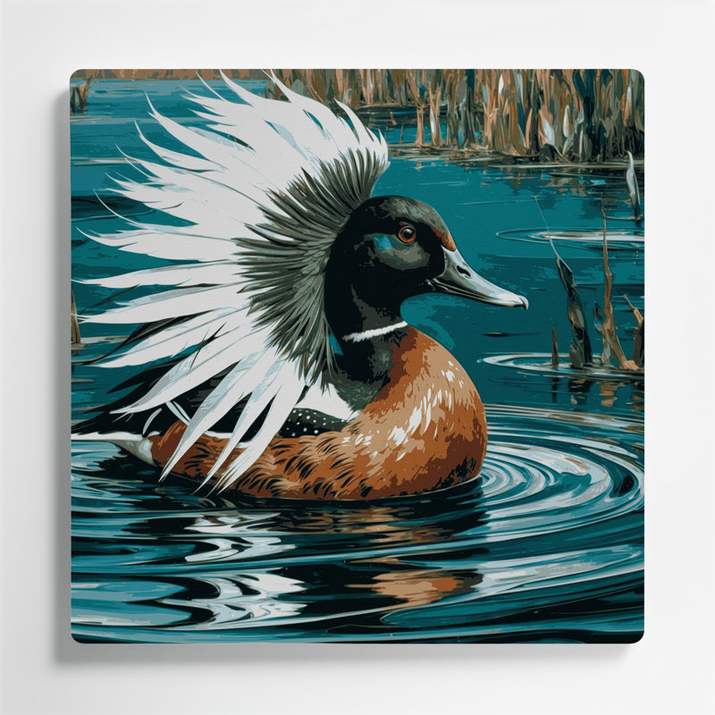 Art mural en métal gris, H 96 po x l 96 po x P 0,05 po