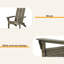 CHAISE ADIRONDack pliable-617298067