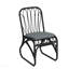 Ensemble de 2 chaises de patio d'extérieur en osier PE avec coussin lavable-662320496-662320497